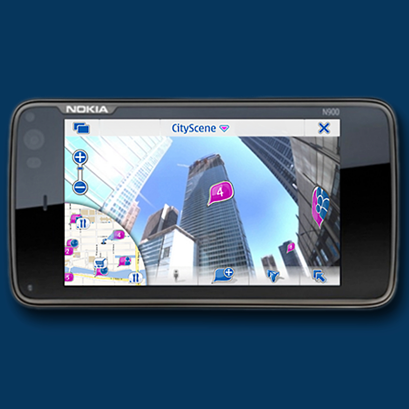 project: Nokia CityScene Augmented reality with 3-D city maps
